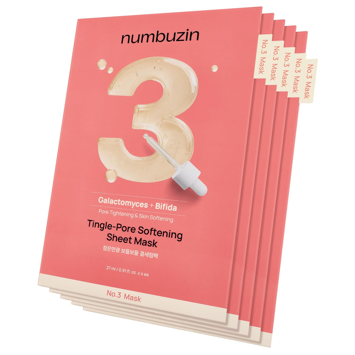 numbuzin front packaging showing product and benefits
