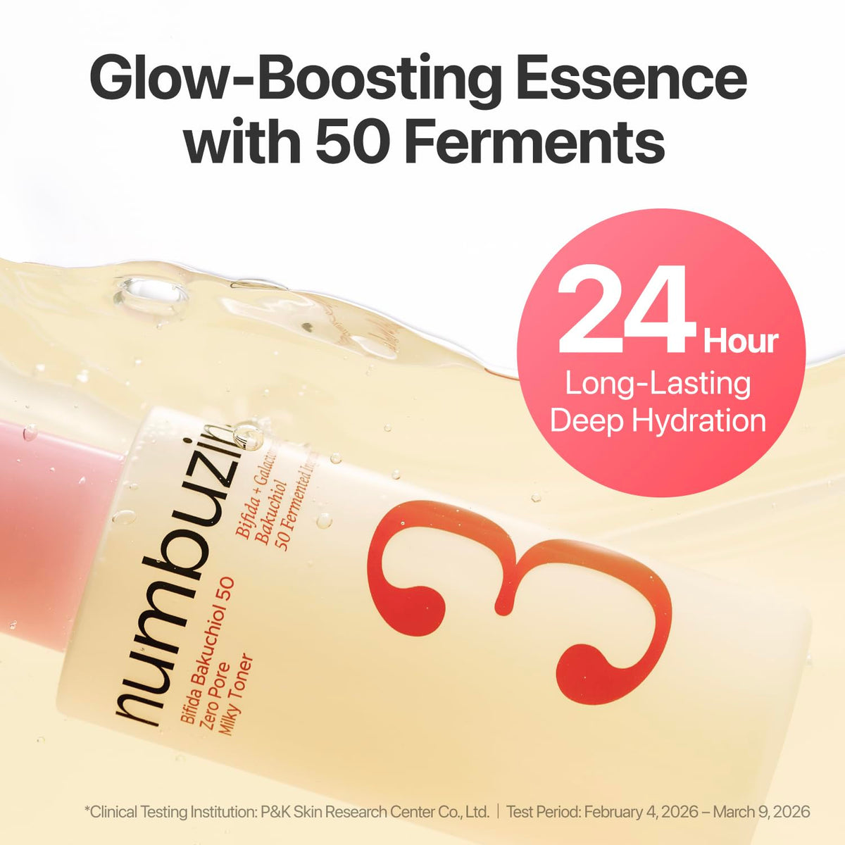 numbuzin styled on bathroom shelf showing routine-ready benefit