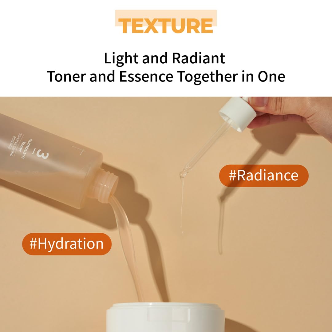 numbuzin soaked pad demonstrating saturated essence for quick absorption benefits