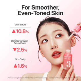 numbuzin serum staged on vanity to show everyday use and routine compatibility