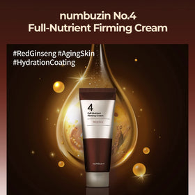 numbuzin cream applied on hand demonstrating smooth spread and quick absorption