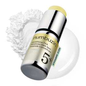 numbuzin front packaging showing ampoule and brand for clear presentation