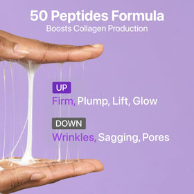 numbuzin label detail showing product name and active benefits
