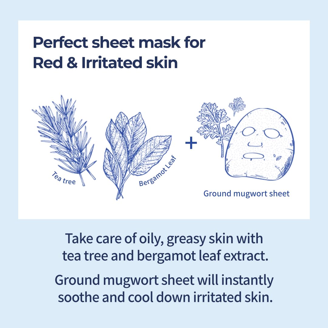 numbuzin open box with five sheets for quick, single-use treatments