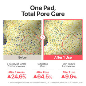 numbuzin smooth side close-up, soothing surface for pore-tightening benefit