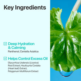 numbuzin toner on cotton pad demonstrating gentle application benefit