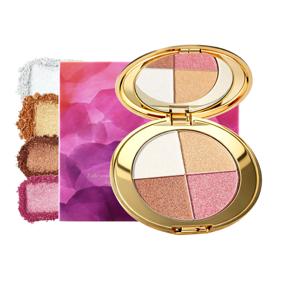 NUNUDA palette front view open showing coordinated pans and easy selection benefit
