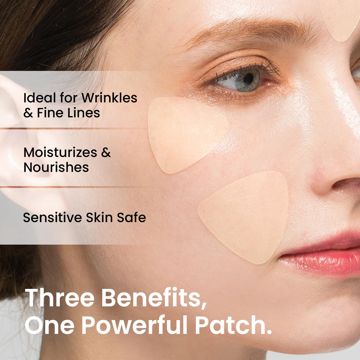 NURIVE close-up of hydrocolloid patch texture highlighting gentle adhesion