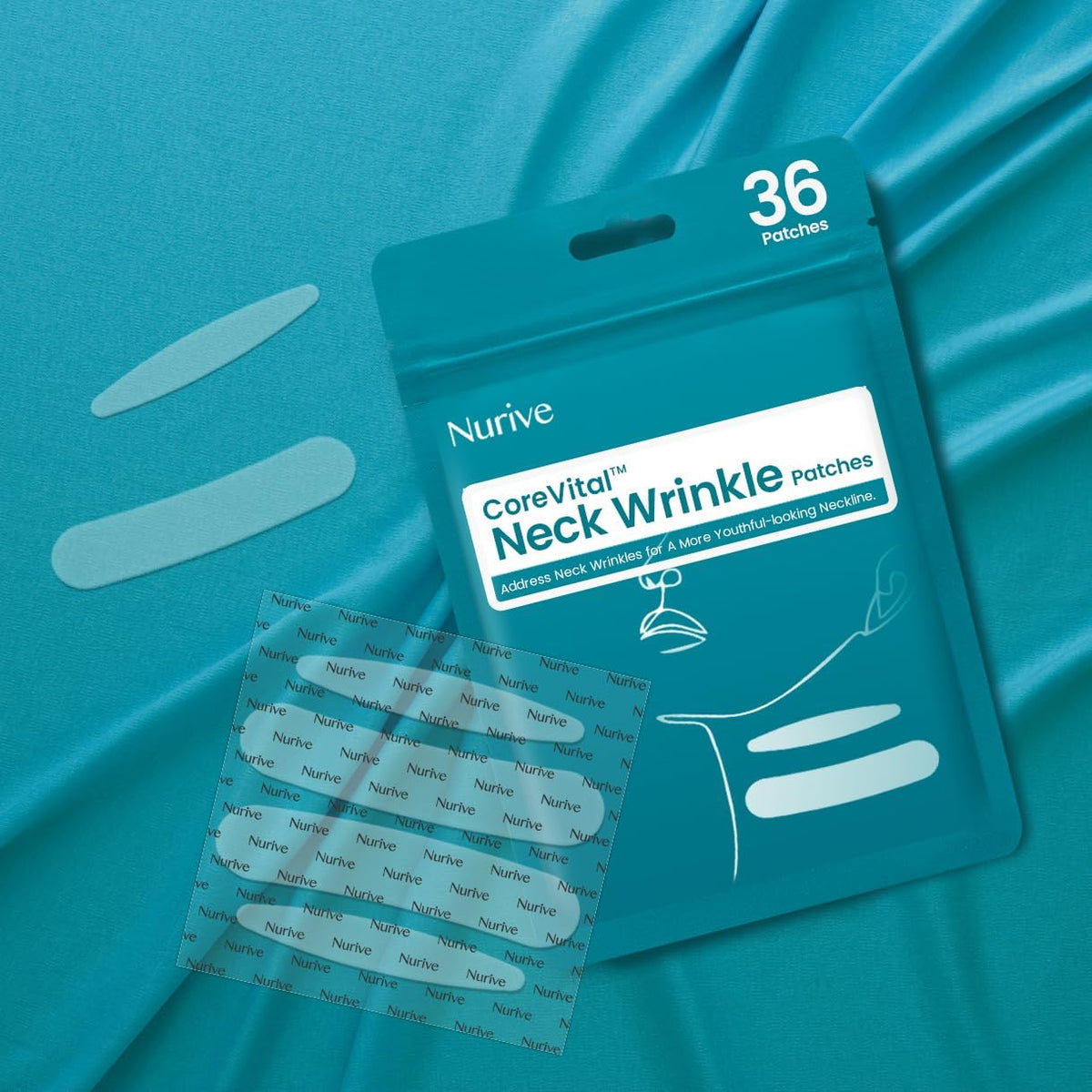NURIVE product label close-up with application directions