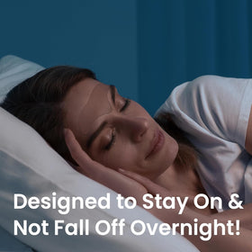 NURIVE patches on bedside table illustrating overnight use for convenient skincare