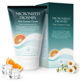 nurturelief front packaging showing cooling contour cream, convenient daily use