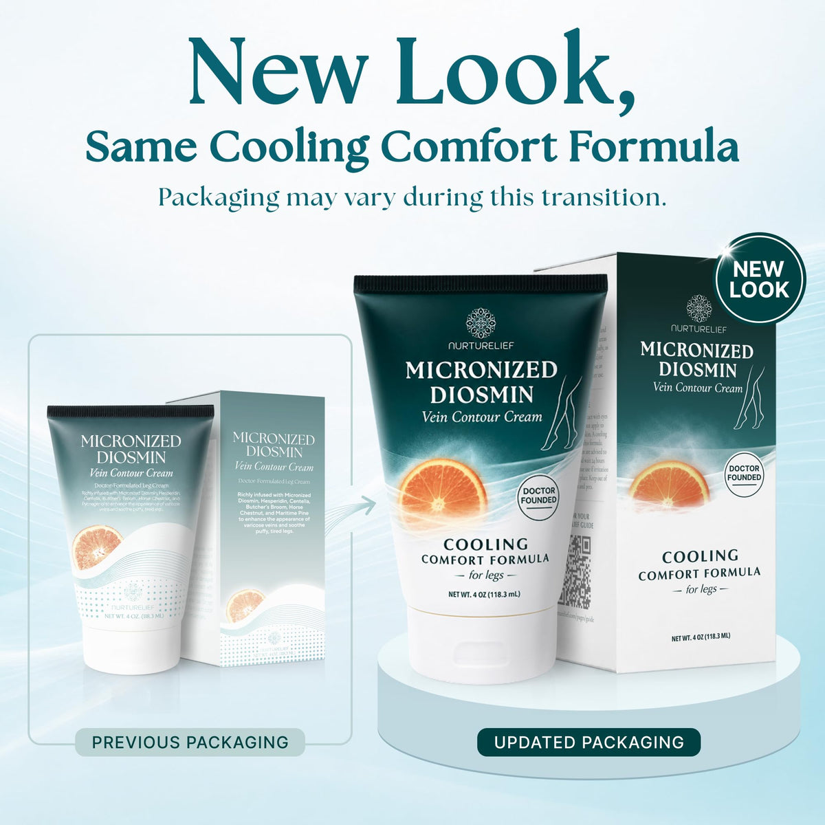nurturelief silky cream texture swatch, fast absorption benefit