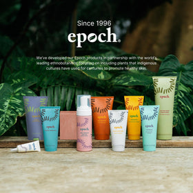 Nu Skin jar on bathroom shelf in lifestyle setting promoting daily use
