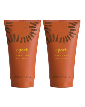 Nu Skin Epoch Sole Solution front tube showing packaging and size benefit