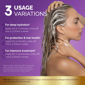 Nutraharmony label close-up highlighting keratin collagen benefits