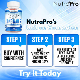 NutraPro nutrition label and supplement facts showing transparent ingredient benefit