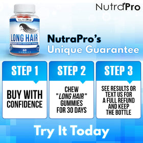 NutraPro supplement facts label showing ingredient list and dosage