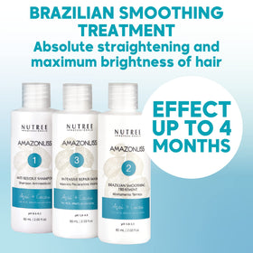 Nutree Professional Amazonliss cream texture close-up showing smooth formula and spreadability