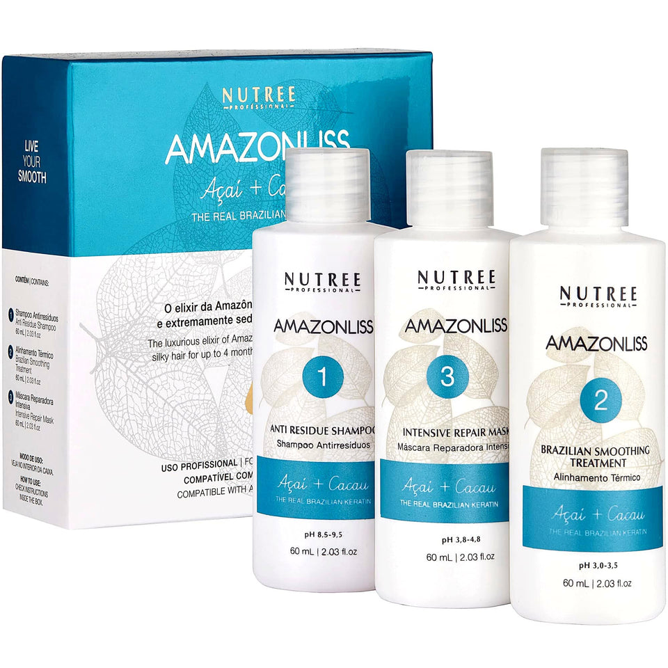 Nutree Professional Amazonliss front packaging showing product and branding for easy identification