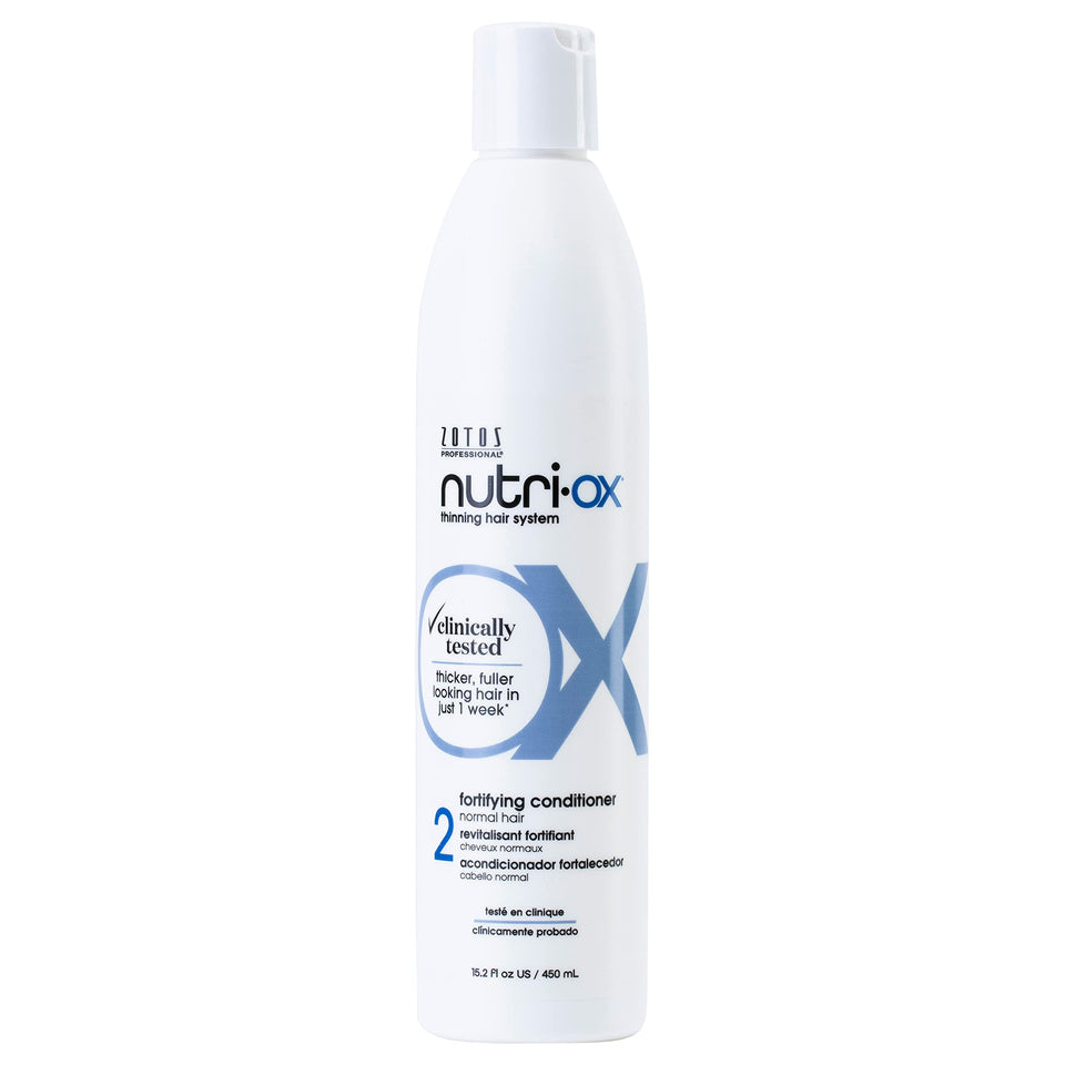 NUTRI-OX front bottle view showing label and calming peppermint