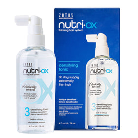 NUTRI-OX densifying tonic front packaging showing bottle and label benefit