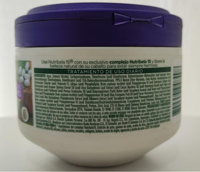 Nutribela15 bottle next to a ruler to show 300ml size for informed purchase decision