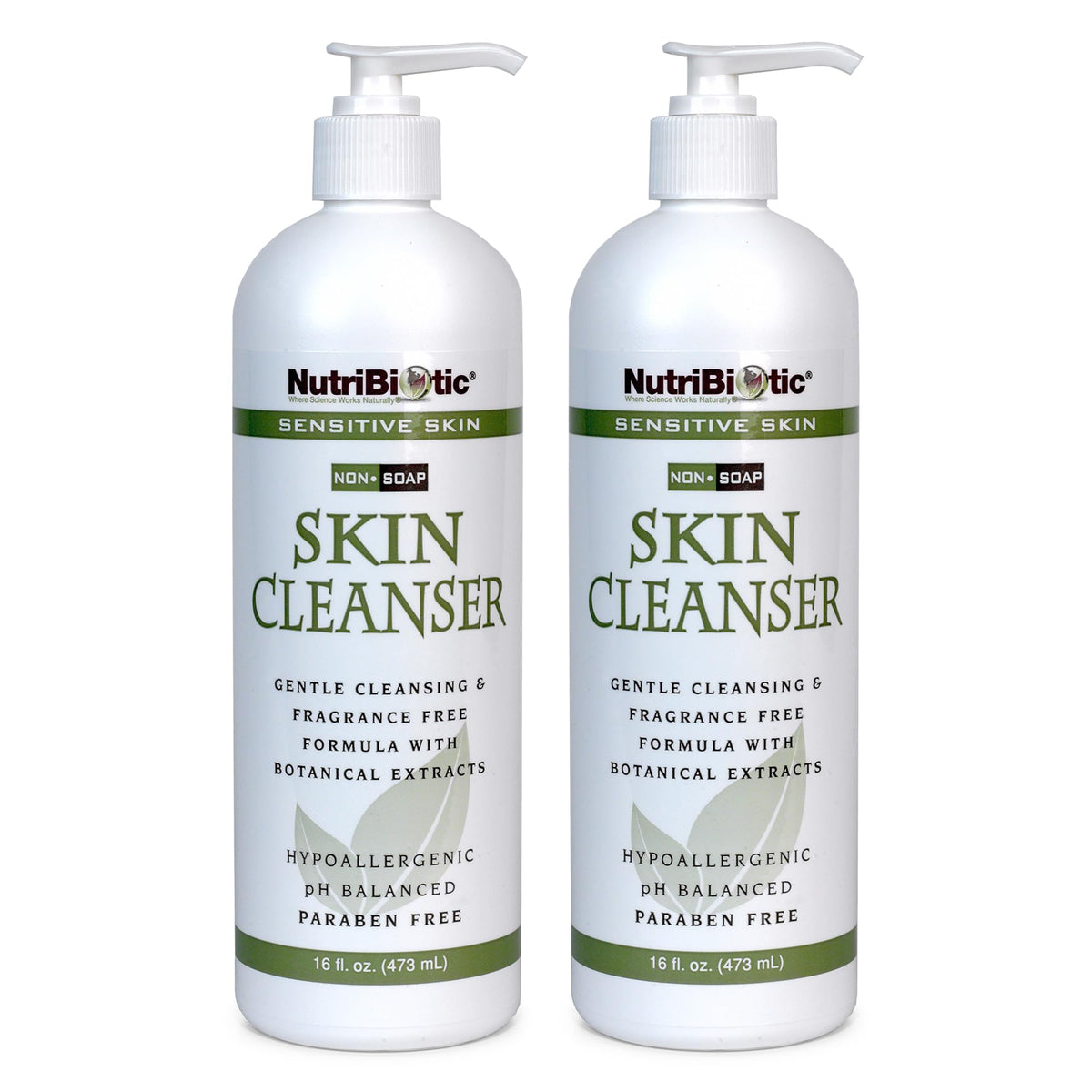 NutriBiotic in bathroom lifestyle, gentle cleansing benefit demonstrated