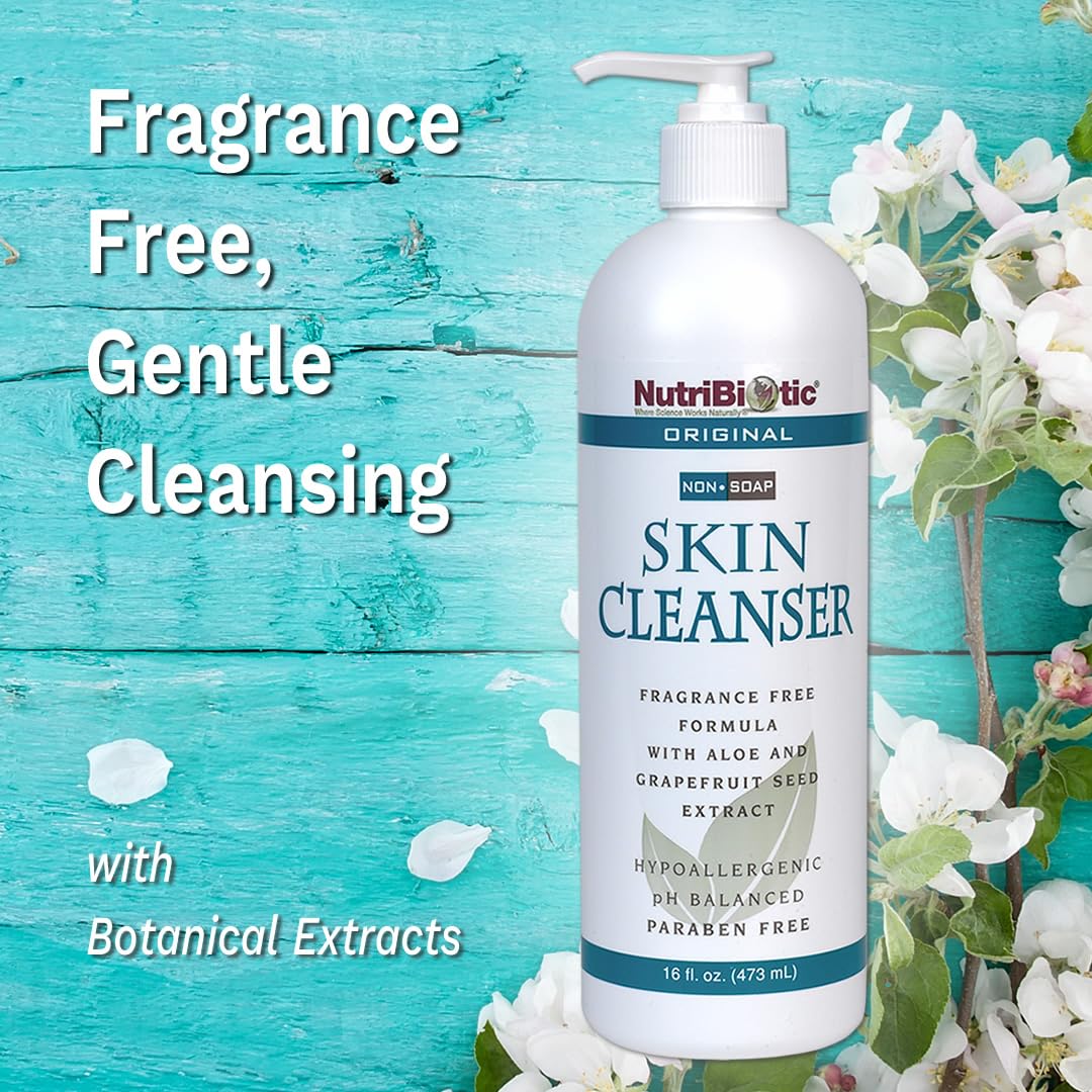 NutriBiotic label close-up showing botanical ingredients and pH balanced claim