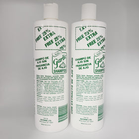 Nutrine close-up of creamy lather, garlic shampoo delivering gentle cleanse