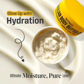 Nutrius cupuaçu butter close-up showcasing deep moisturizing ingredient
