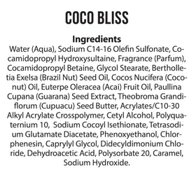 Nutrius ingredients label closeup highlighting collagen and paraben-free formula
