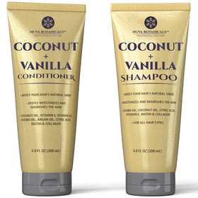 Nuva Botanicals front packaging showing coconut vanilla scent and size benefit