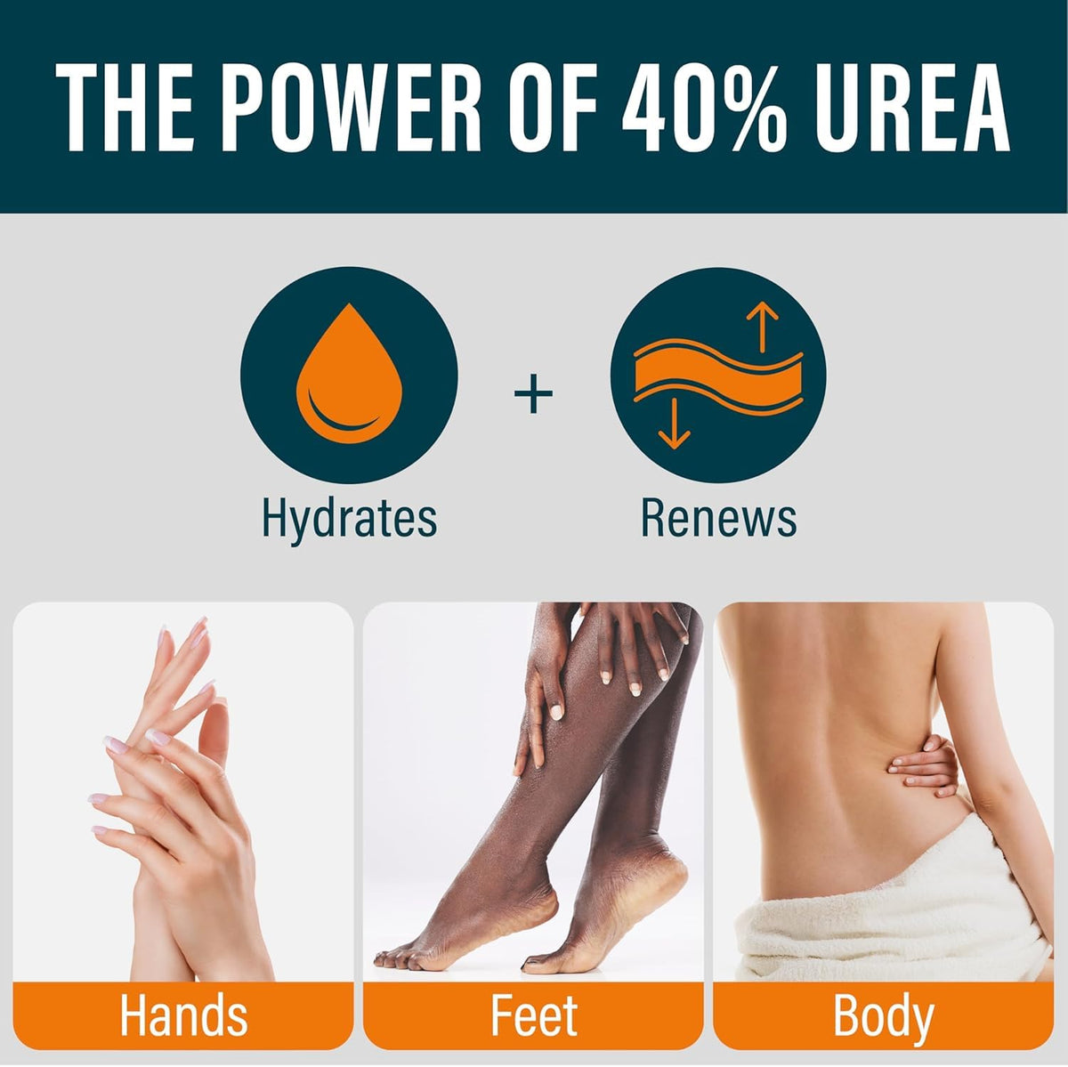 NUVADERMIS ingredient label close-up highlighting urea and salicylic acid