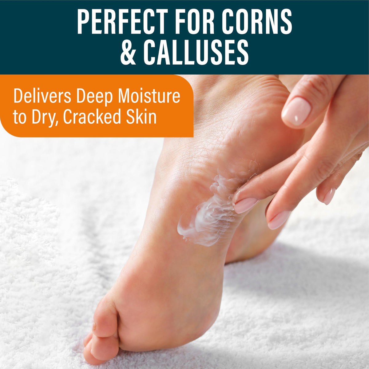 NUVADERMIS cream absorbed into skin demonstrating non-greasy finish