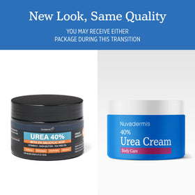 NUVADERMIS cream texture close-up illustrating rich, fast-absorbing formula