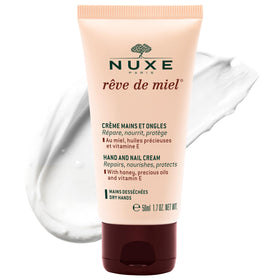 NUXE compact tube front showing product branding and size for quick recognition and portability