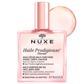 NUXE front bottle view showing elegant packaging and hydration benefit