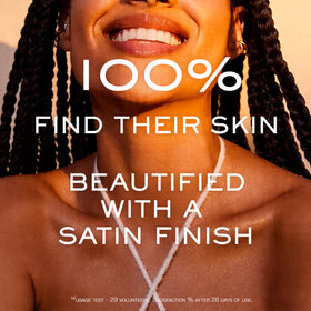 NUXE oil on hair ends demonstrating softening, shine and frizz control benefits