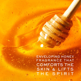 NUXE honey and sunflower display highlighting soothing botanical benefits