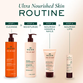 nuxe lip balm inside bag lifestyle shot illustrating daily carry convenience