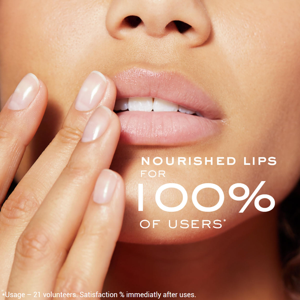 NUXE lip balm placed on bedside table suggesting overnight intensive nourishment