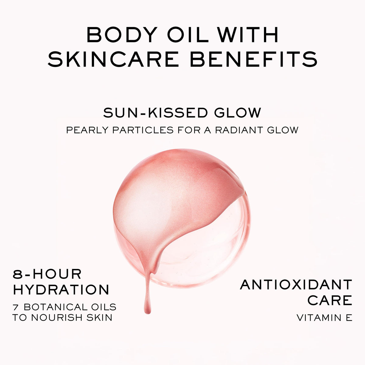 NUXE roll-on gliding on legs to create even, radiant body highlight