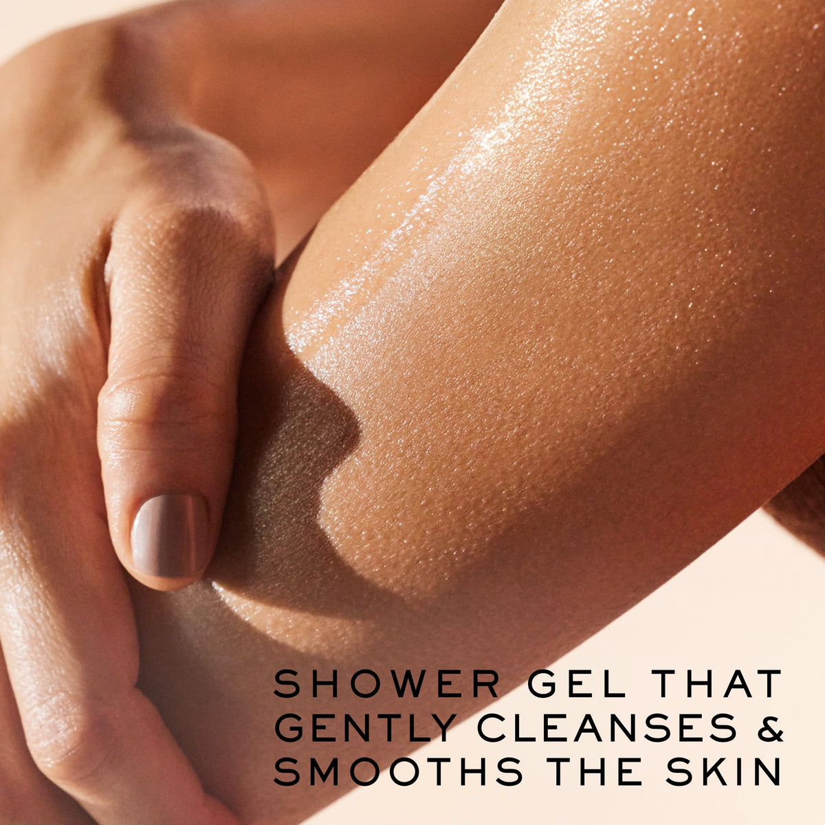 NUXE pearly gel texture close-up showing smooth consistency and moisturizing feel