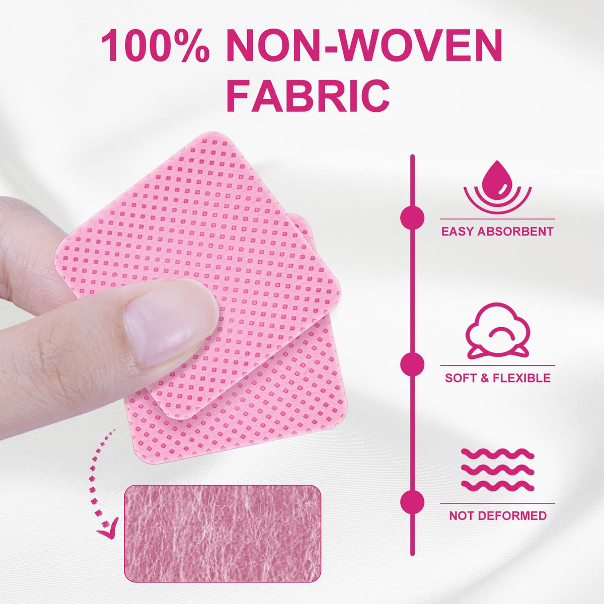 NXJ INFILILA wipe and bottle beside ruler showing compact travel-friendly size