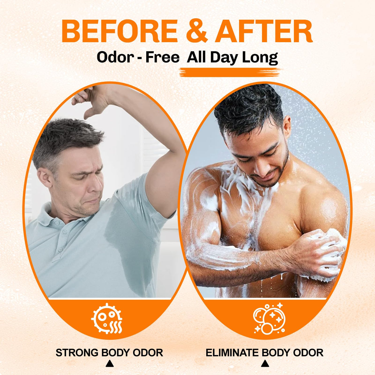 NXPPYY bottle of persimmon extract ingredient emphasizing natural deodorizing power