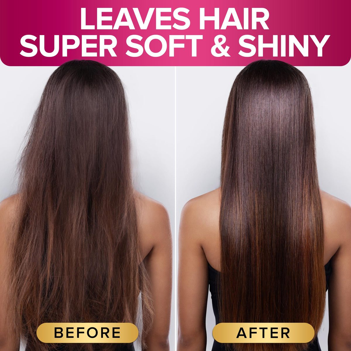 NYK1 shampoo being applied to wet hair to protect keratin treatments