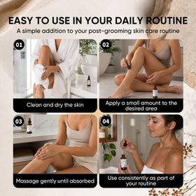 NYVORIS bottle on bathroom vanity in lifestyle scene suggesting daily routine use
