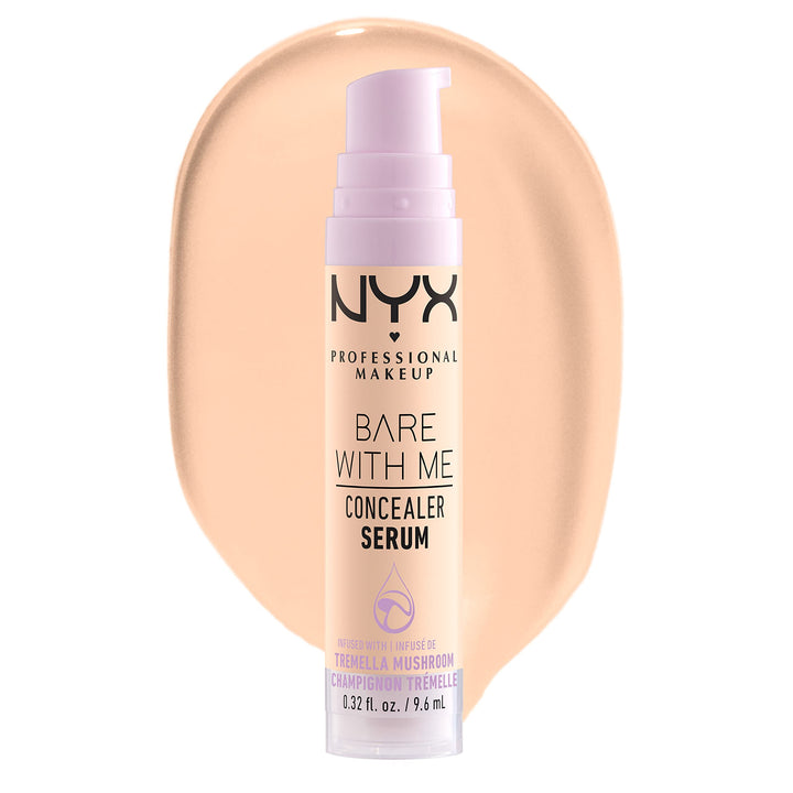 NYX PROFESSIONAL MAKEUP front packaging showing concealer tube and branding, clear product ID benefit