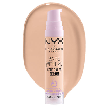 NYX PROFESSIONAL MAKEUP product front packaging showing shade Vanilla and benefits