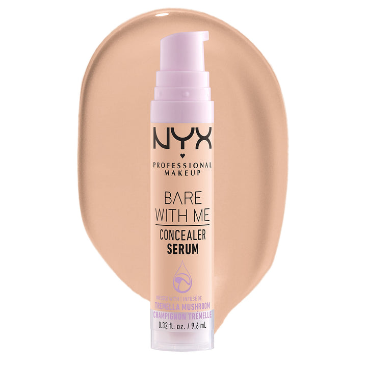 NYX PROFESSIONAL MAKEUP product front packaging showing shade Vanilla and benefits